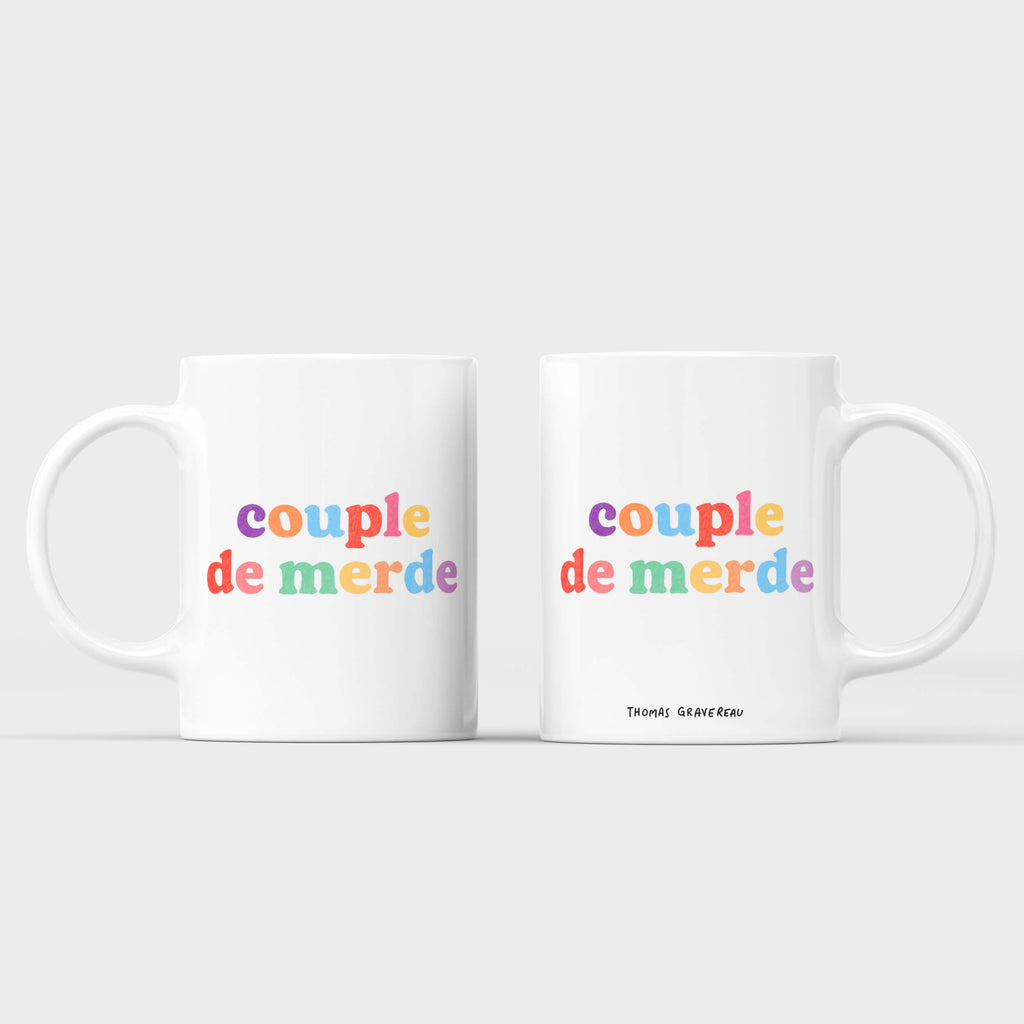 Mug "Couple de merde"