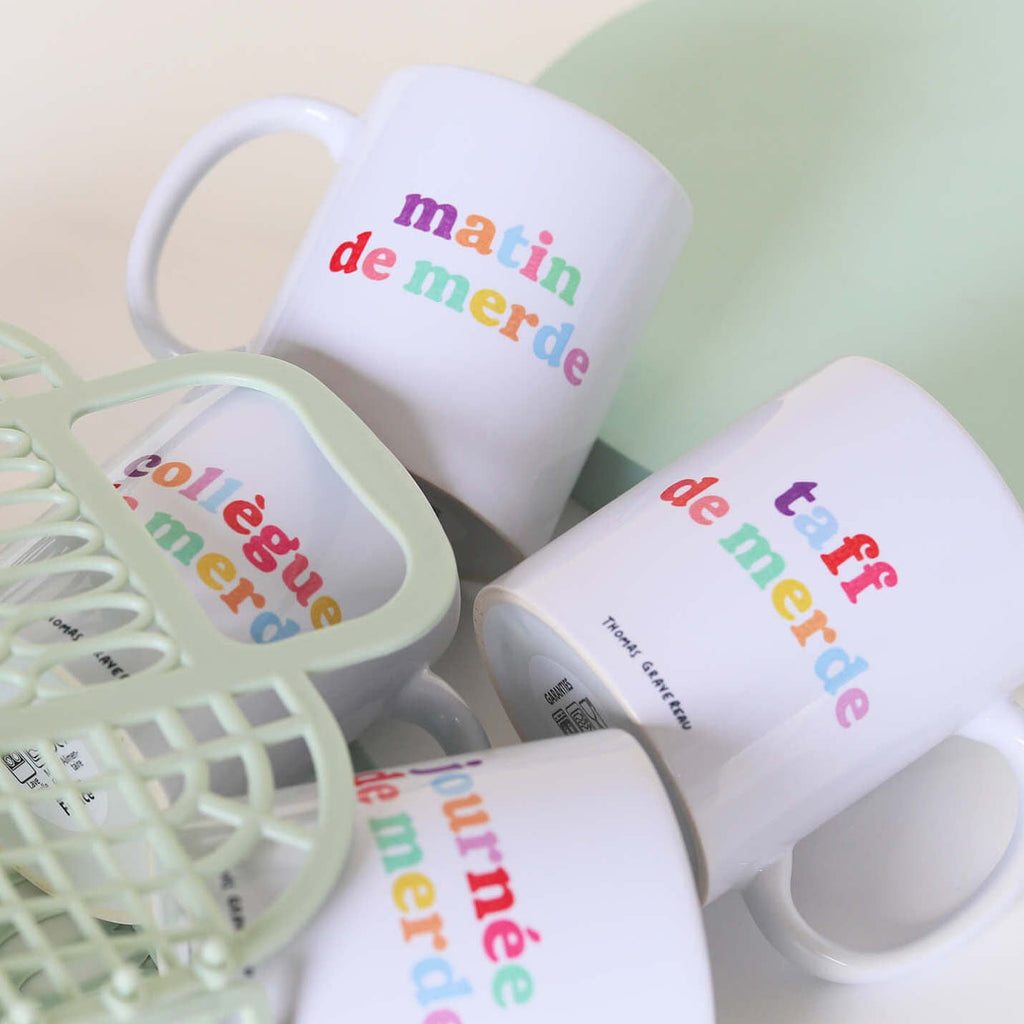 Mug "Célibat de merde"