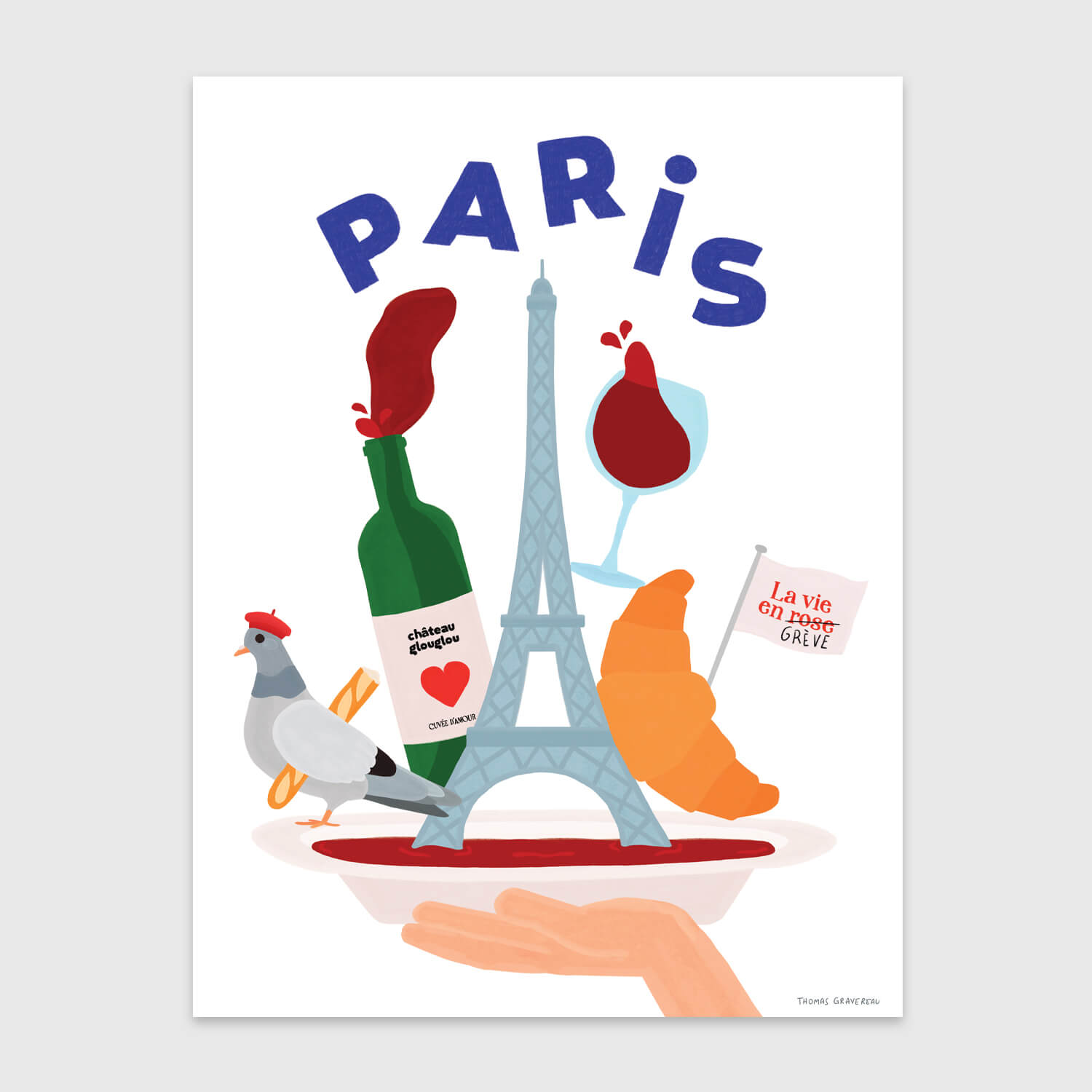 Thomas Gravereau • Illustrateur • Affiches, cartes, éventails